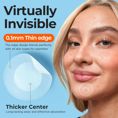 TKTK individual patch close-up highlighting ultra-thin profile and comfort