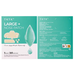 TKTK patch in a bathroom setting showing easy application for daily skincare
