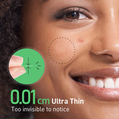 TKTK close-up of single 15mm patch highlighting discreet coverage