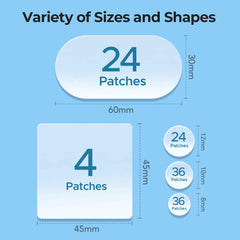 TKTK three small dots 8,10,12mm side-by-side for precise spot treatment benefit
