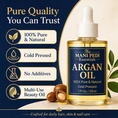 The Mani Pedi Essentials close-up texture to show lightweight absorption