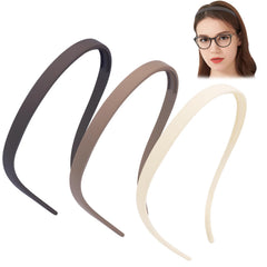 TOBATOBA front view showing three headband colors and comfortable fit