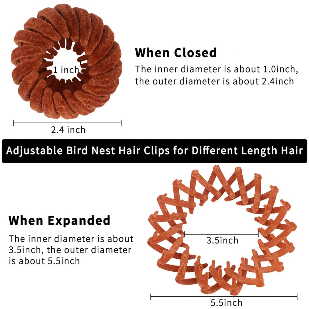 TOBATOBA clip in use creating a neat ponytail benefit fast, tidy hairstyle