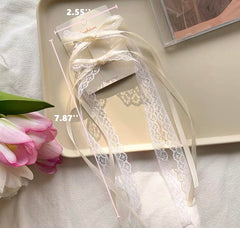 Tobeffect bow clips worn on a ponytail for a polished quick-styling benefit