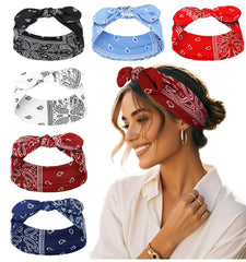 Tobeffect six-pack front view showing paisley prints and color variety for styling
