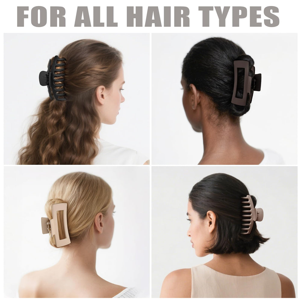 TOCESS clip holding fine hair, gentle non-pulling hold