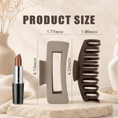 TOCESS clip used in kitchen during morning routine for practical styling