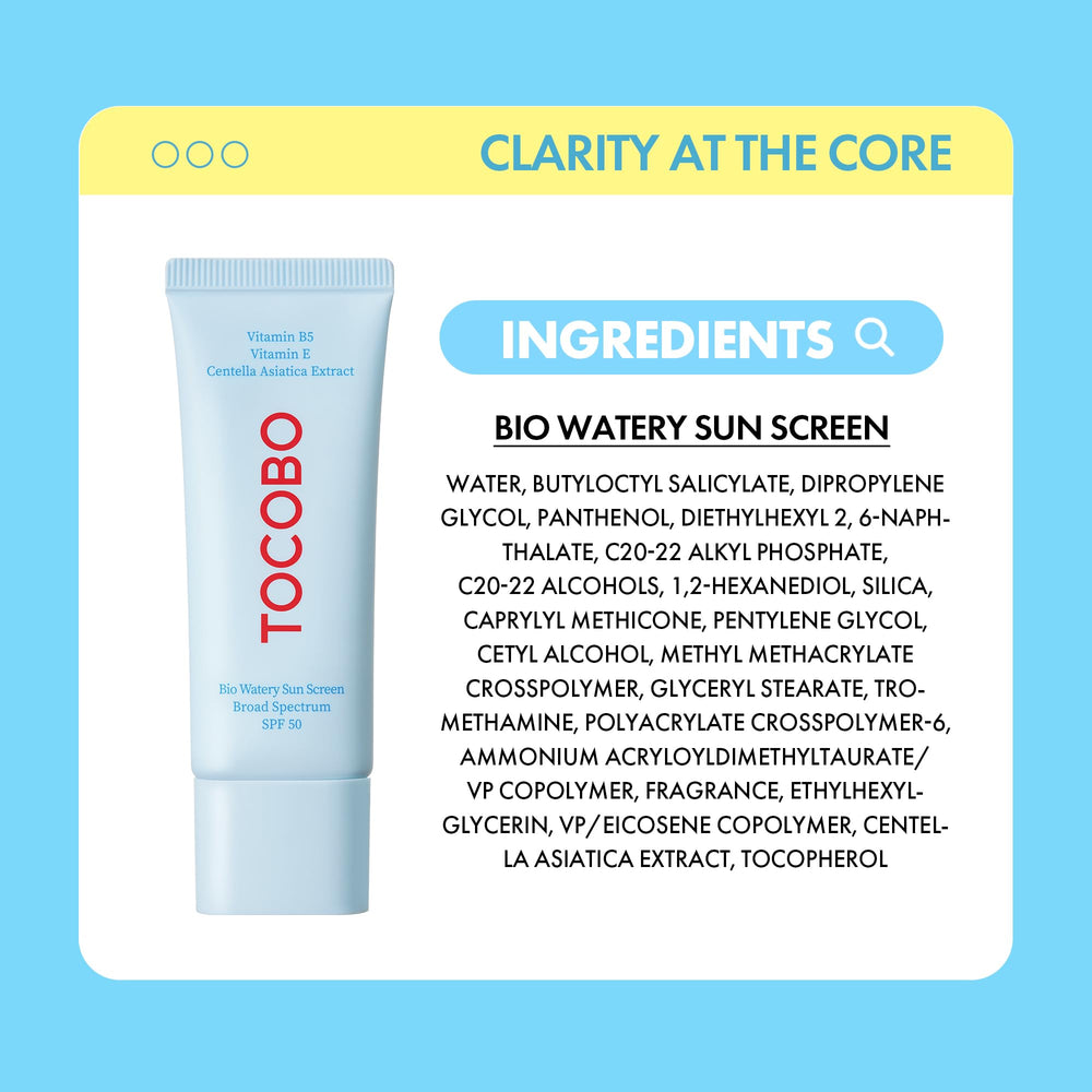 TOCOBO with hyaluronic acid visual emphasizing hydration support benefit
