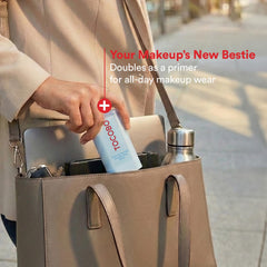 TOCOBO tucked in bag pocket indicating travel-ready, convenient protection