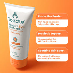 Toddle application on child arm showing gentle coverage and ease