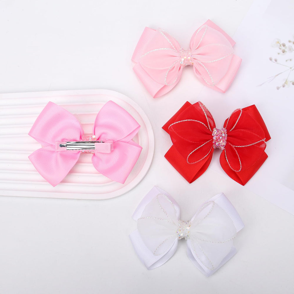 TOFAEVN bow in family photography setup showing camera-ready accessory charm