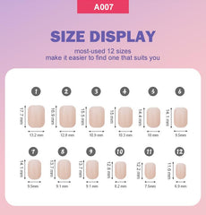 TOGZOM model hand wearing nails showcasing natural daily-wear benefit