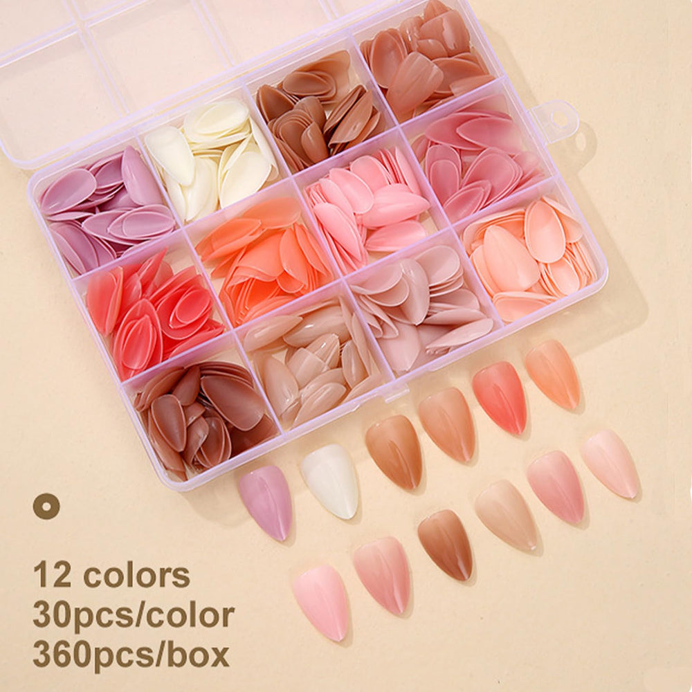 TOGZOM layout of 15 sizes and 360pcs illustrating size variety