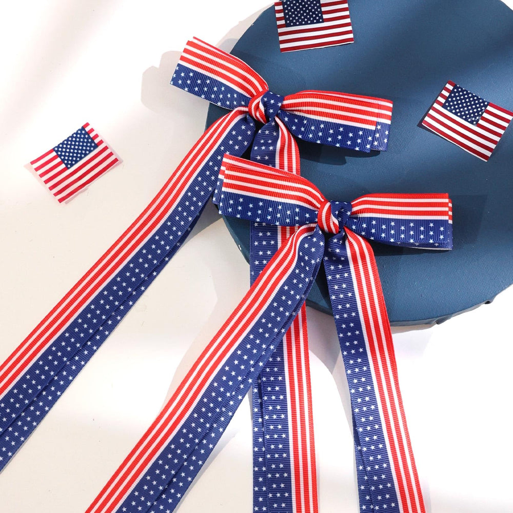 TOKUFAGU party style lifestyle shot showing patriotic accessory boosting outfits