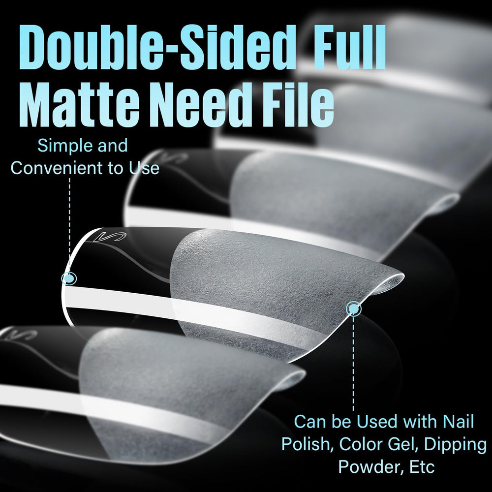 TOMICCA half-matte close-up showing texture that reduces buffing time