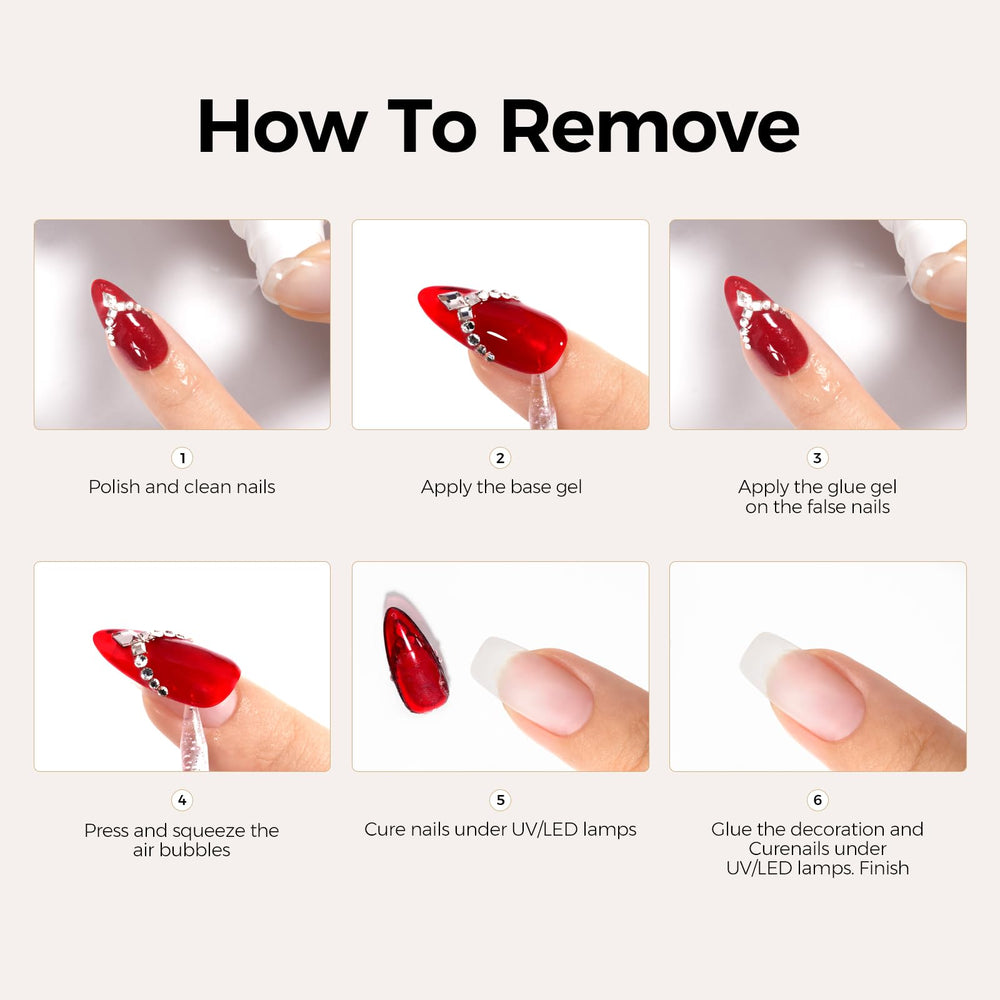 TOMICCA finished 3D nail art displaying neat embellishments and long wear