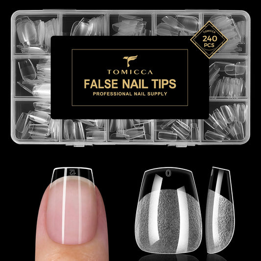 TOMICCA front packaging showing 240 clear tips and benefit of complete kit