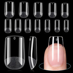 TOMICCA front packaging showing 240-piece nail tips and benefits