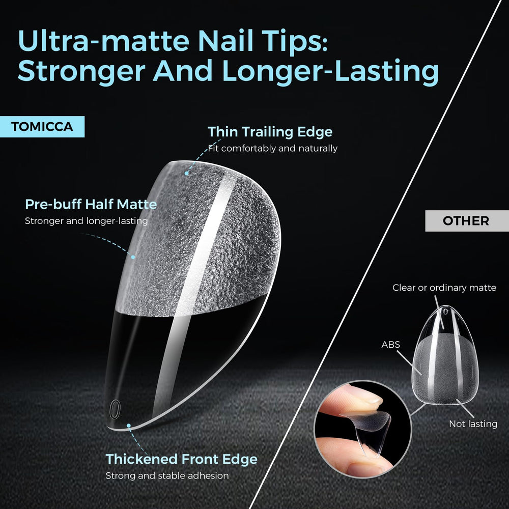 TOMICCA inner surface texture highlighting improved adhesion benefit