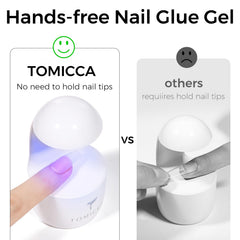 TOMICCA 30g bottle in hand showing size and high-capacity supply benefit