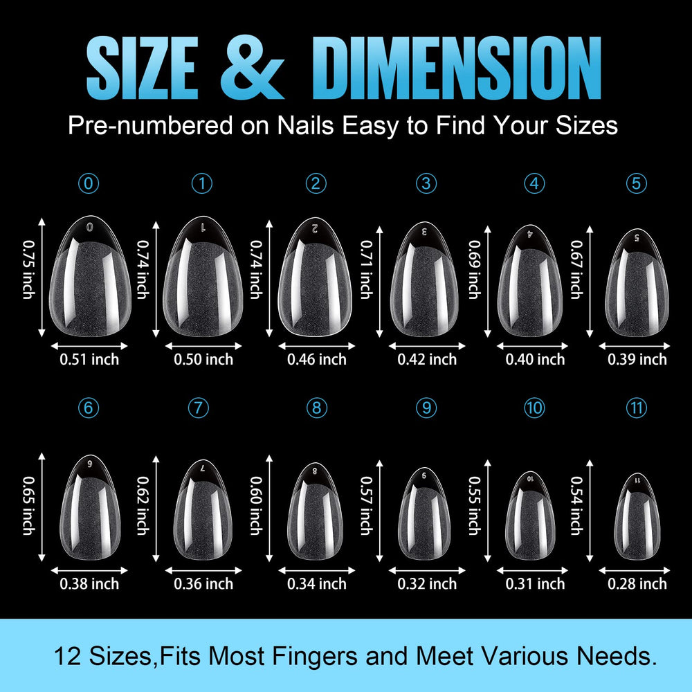 TOMICCA layout of 12 sizes pre-numbered for quick matching and organized prepping