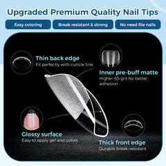 TOMICCA visible size markings on tips for fast, accurate selection