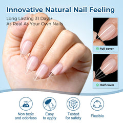TOMICCA size swatch layout with 15 sizes for precise nail fit