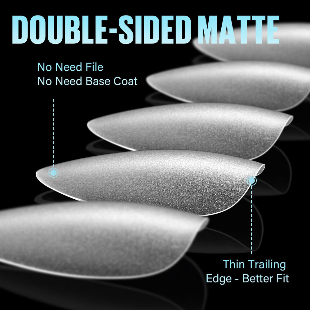 TOMICCA ultra-thin back edge detail for snug natural nail fit benefit