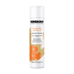TONI&GUY front bottle view showing product and benefits