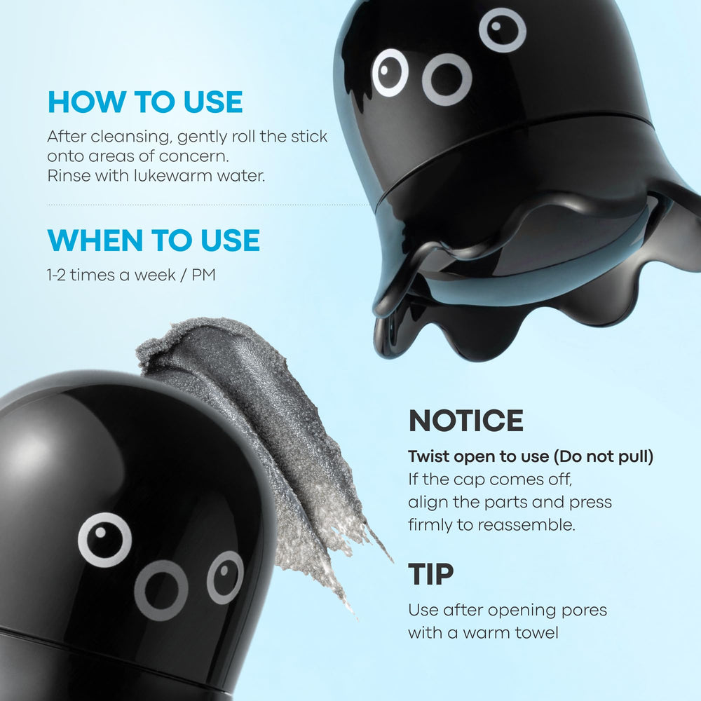 TONYMOLY ingredients label highlighting charcoal and Dead Sea salt clarity benefit