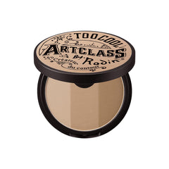 Too Cool For School compact front view shows portable contour palette benefit