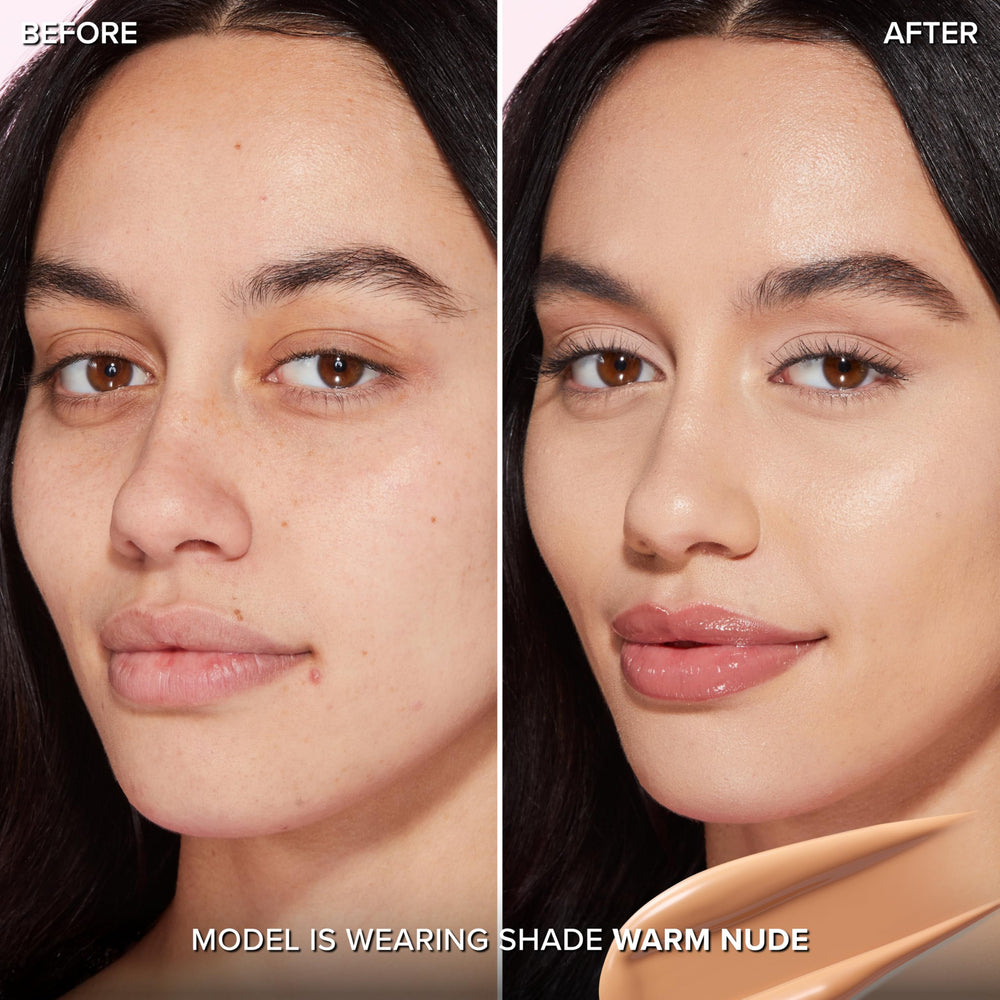 Too Faced pump close-up highlighting precise dispensing and control