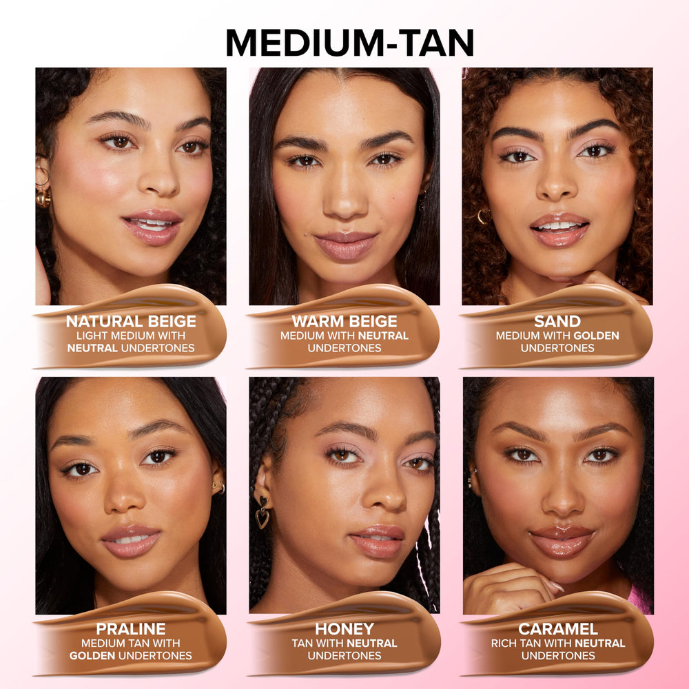 Too Faced texture close-up showing creamy hydrating formula benefit