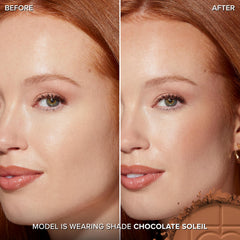Too Faced open pan close-up showing velvety powder texture for smooth blending