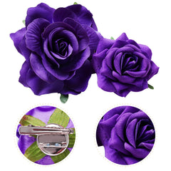 Topbuti back view showing metal clip and brooch pin for secure attachment benefit