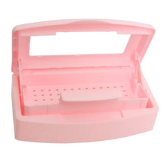 TOPCOMWW sterilizer box front view showing compact storage and neat countertop benefit