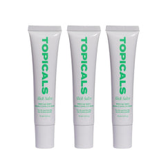Topicals Slick Salve Mint front packaging showing glossy mint balm and benefits