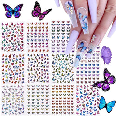 TOROKOM front packaging showing all 12 sheets and colorful butterflies, easy selection benefit