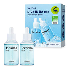 Torriden bottle front view showing clean design and hydration benefits