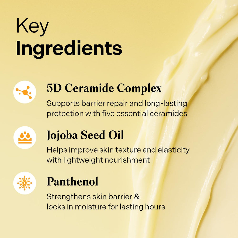 Torriden cream applied on hand showing fast absorption benefit