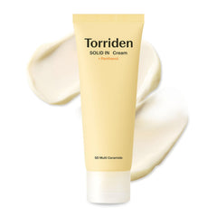 Torriden front packaging showing compact 70ml jar and benefits