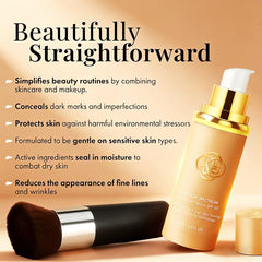 TOSOUATOP travel size beside everyday items showing portability benefit
