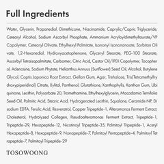 TOSOWOONG lifestyle bathroom setup showing daily brightening routine