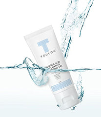 TOULON bottle beside vitamin C and rosehip ingredients