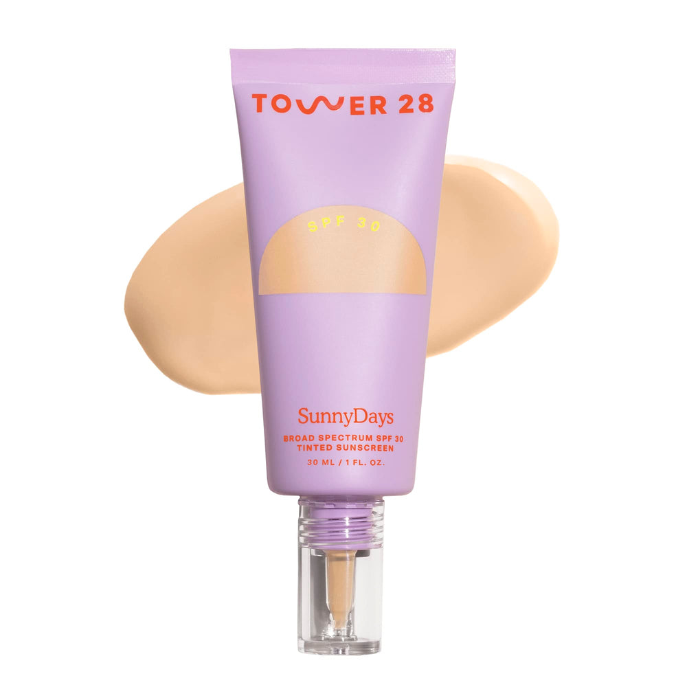Tower 28 front packaging showing the tinted moisturizer and SPF benefits