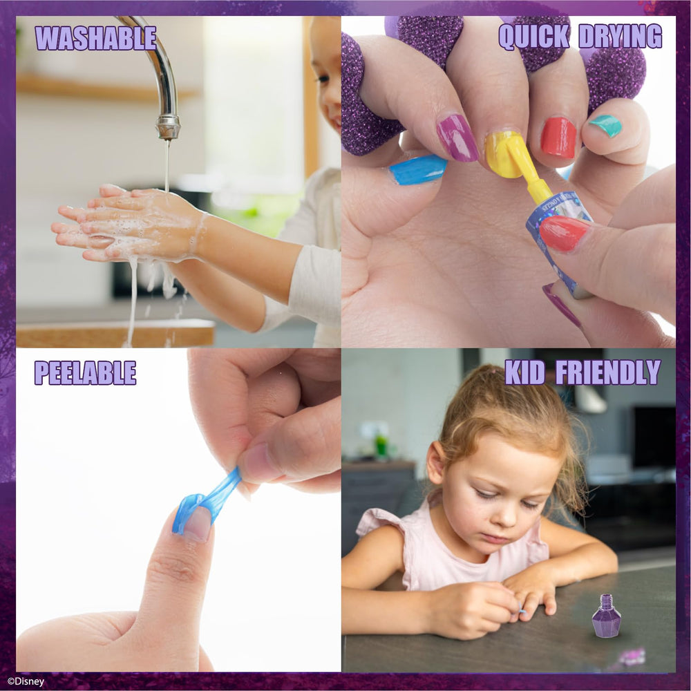 Townley Girl brush close-up demonstrating easy application and kid-friendly handle