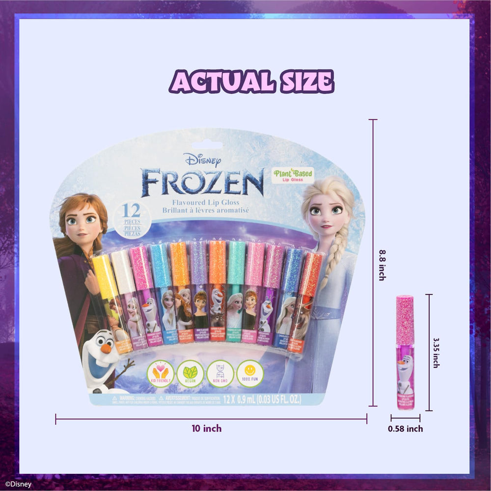Townley Girl gloss tube in hand illustrating small size and child-friendly scale