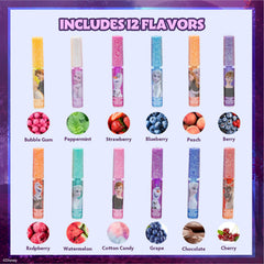 Townley Girl open lip gloss tubes revealing colorful gloss and kid-friendly applicators