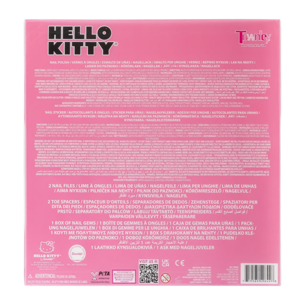 Townley Girl Hello Kitty kids using set at a party table benefit: group activity entertainment