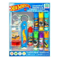 Townley Girl Hot Wheels front packaging showing colorful tubes and branding benefit: easy gift-ready set